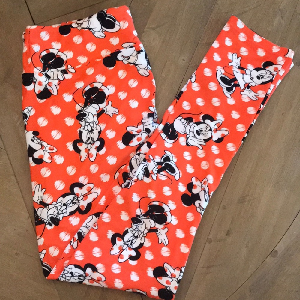Lularoe Disney - Minnie Leggings Tall & Curvy